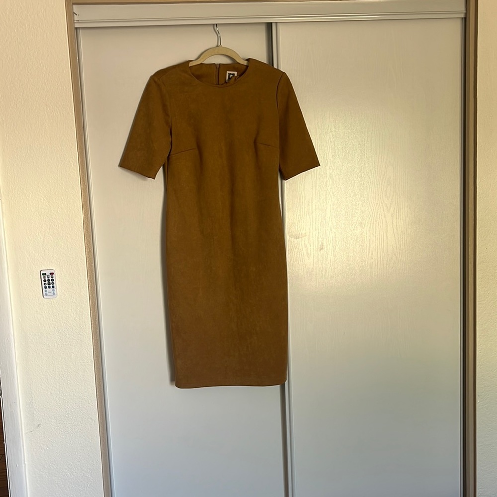 Anne Klein suede professional dress